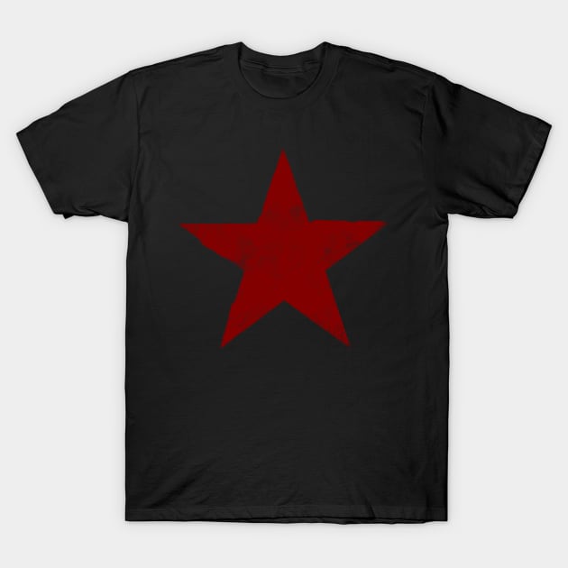 Grunge Star T-Shirt by Kotolevskiy